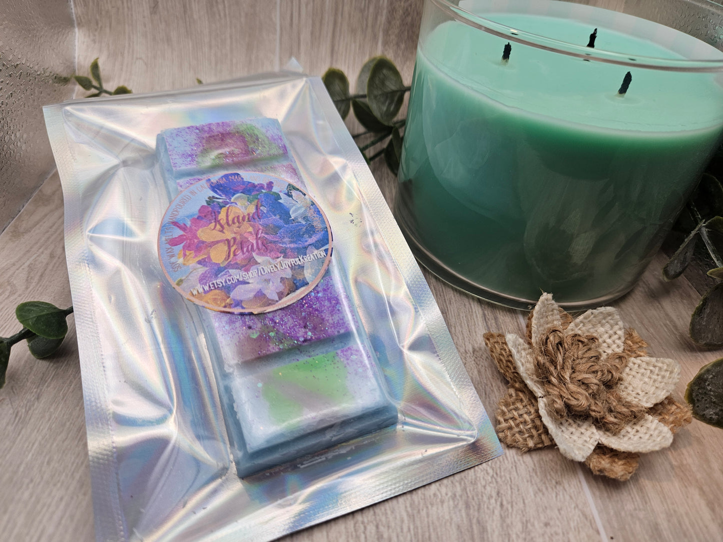 Island Petals Snap Bar Soy Wax Melts