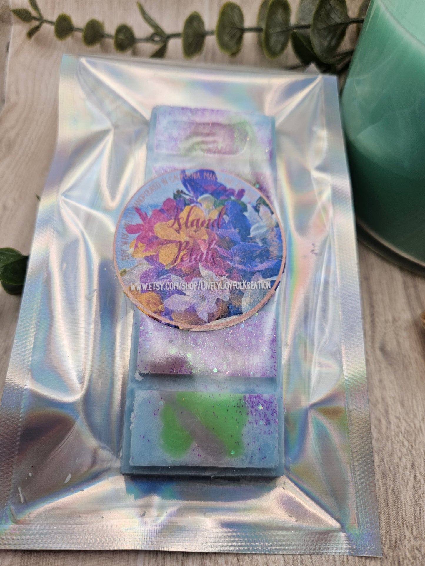 Island Petals Snap Bar Soy Wax Melts