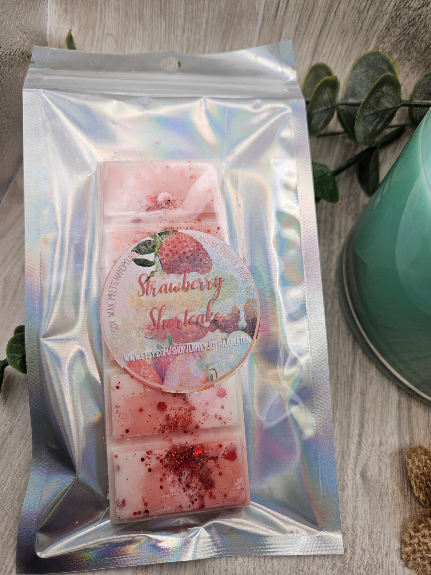 Strawberry Shortcake Snap Bar Soy Wax Melts