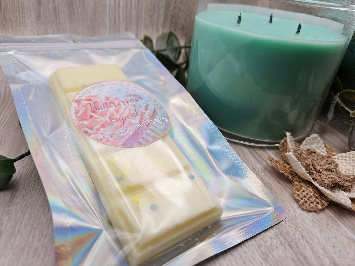 Buttercream Cupcake Snap Bar Wax Melts