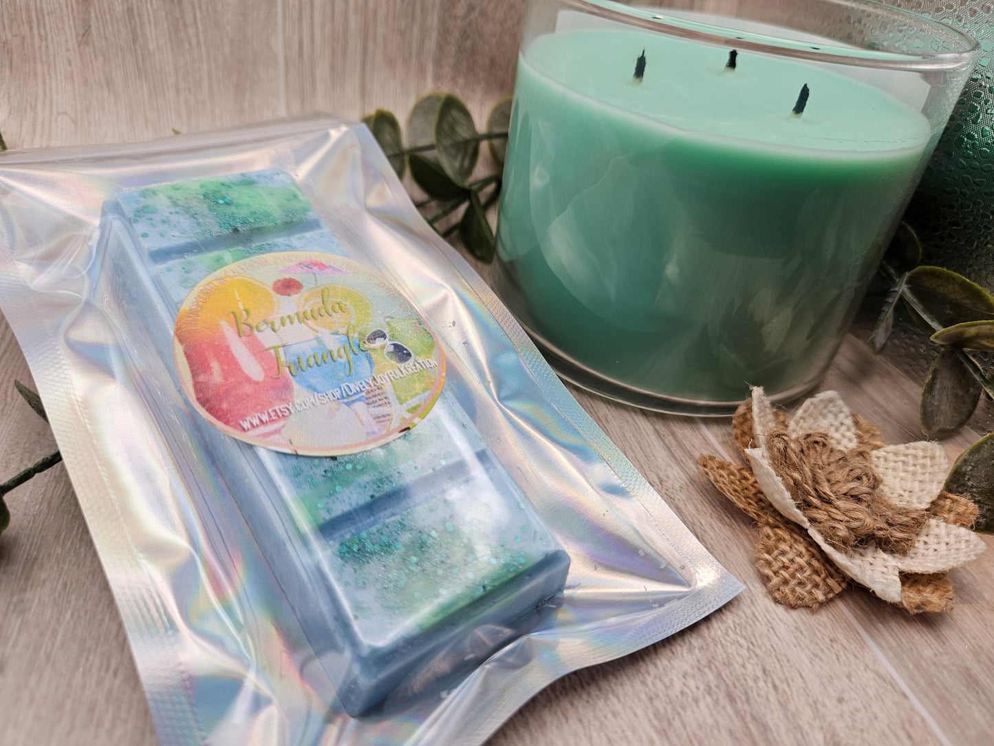 Bermuda Triangle Snap Bar Soy Wax Melt
