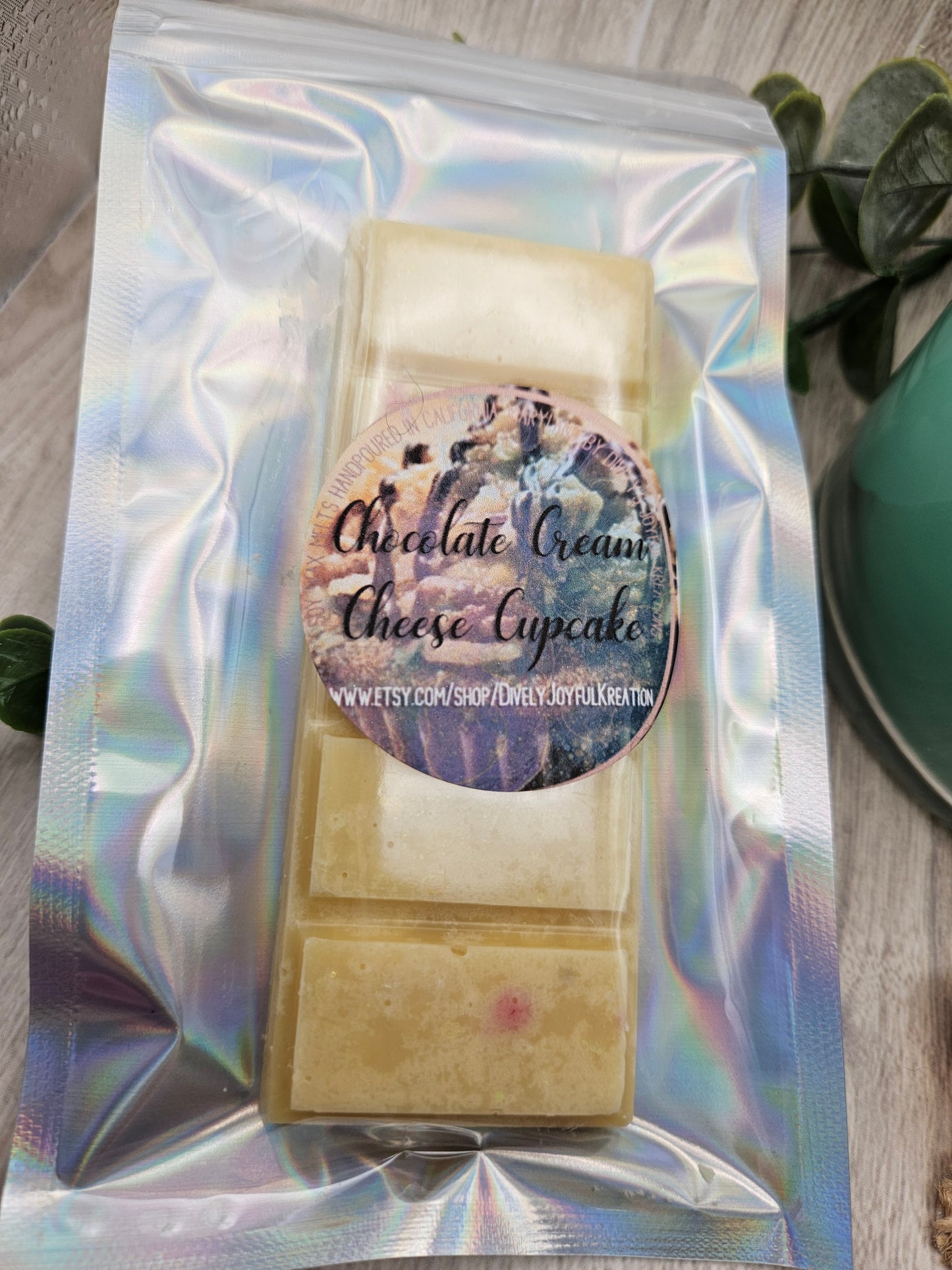 Chocolate Cream Cheese Cupcake Snap Bar Soy Wax Melt