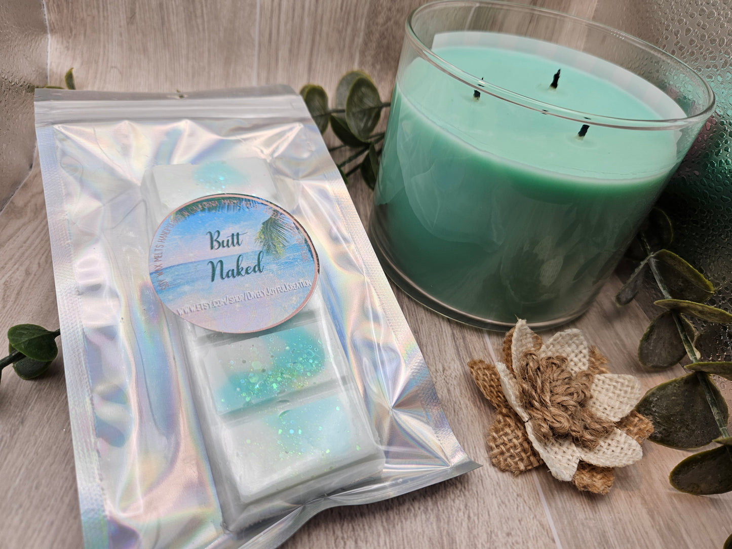 Butt Naked Snap Bar Soy Wax Melt