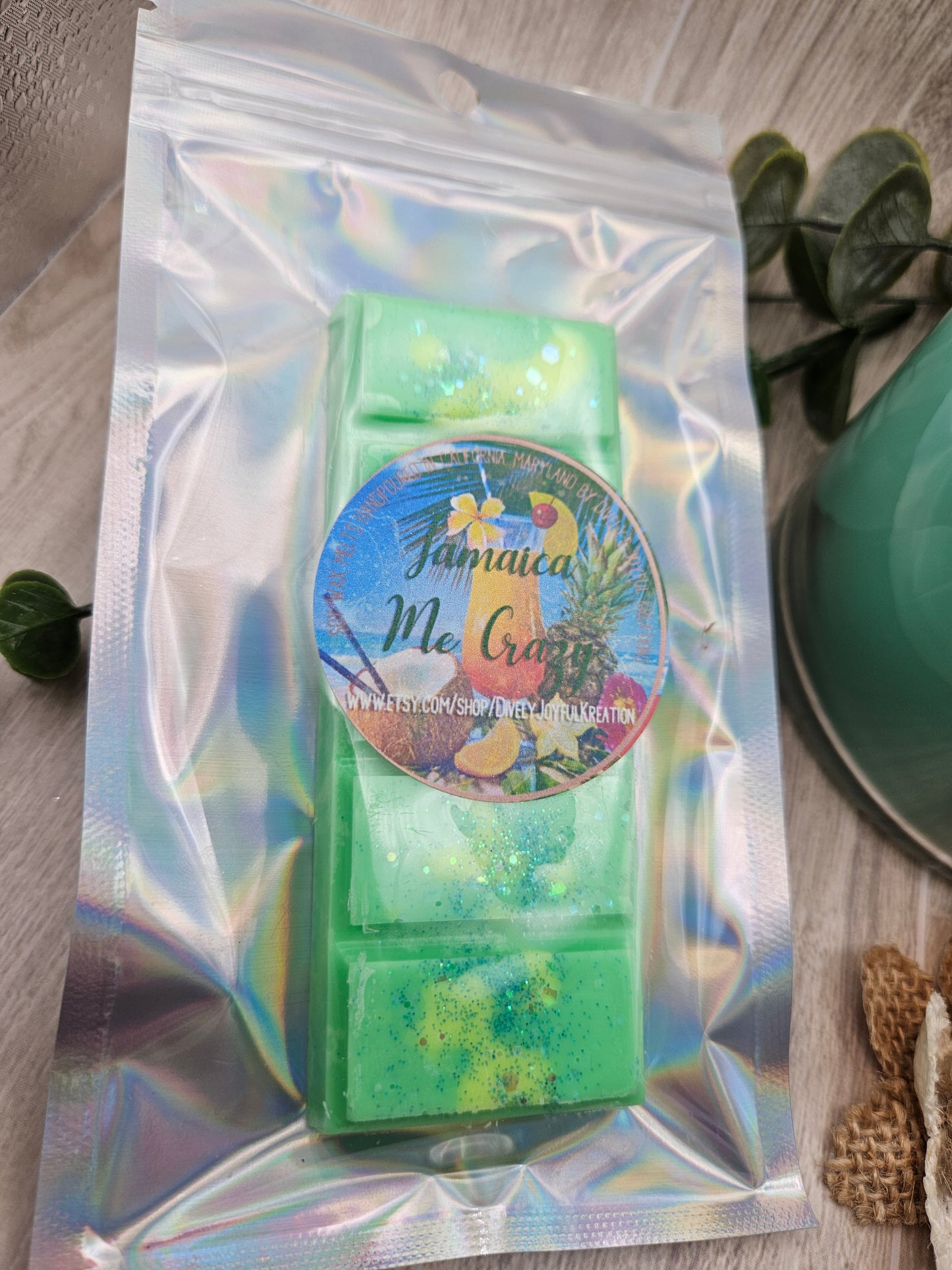 Jamaica Me Crazy Snap Bar Soy Wax Melt