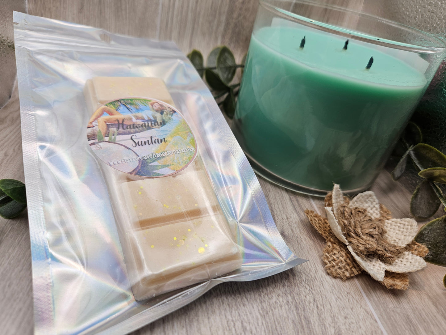 Hawaiian Suntan Snap Bar Soy Wax Melt