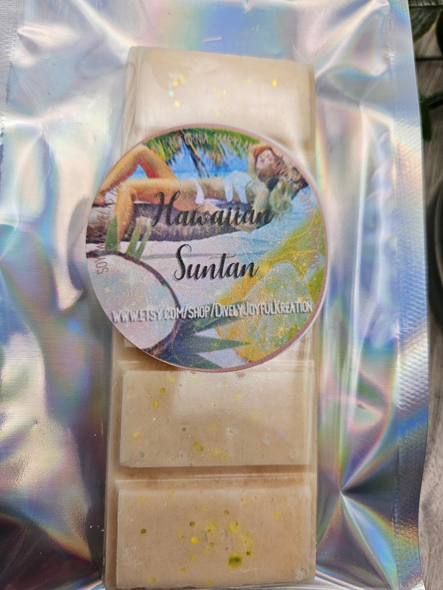 Hawaiian Suntan Snap Bar Soy Wax Melt