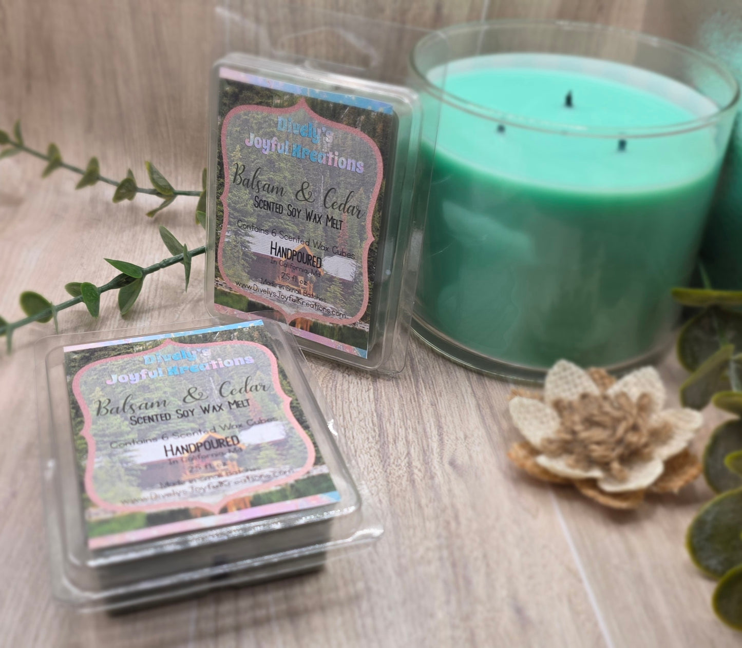 Balsam & Cedar Soy Wax Melt