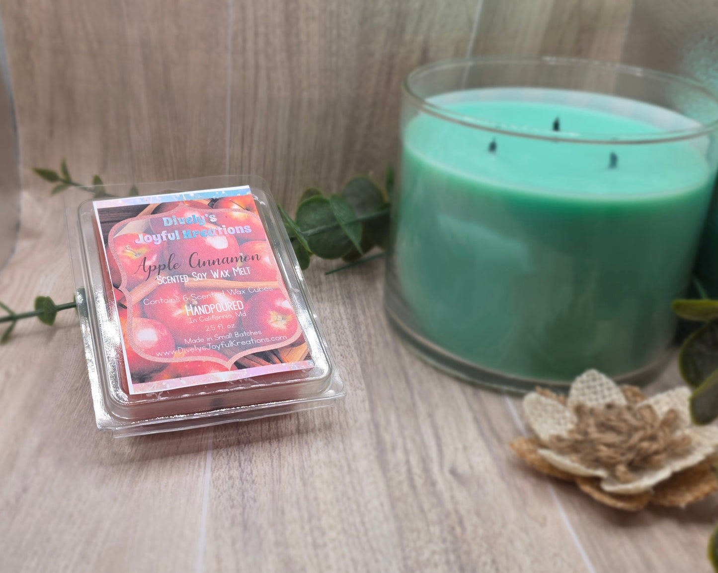 Apple Cinnamon Soy Wax Melt