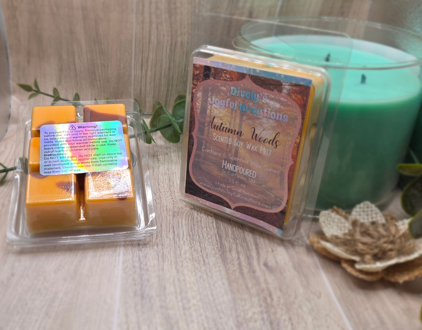 Autumn Woods Soy Wax Melt