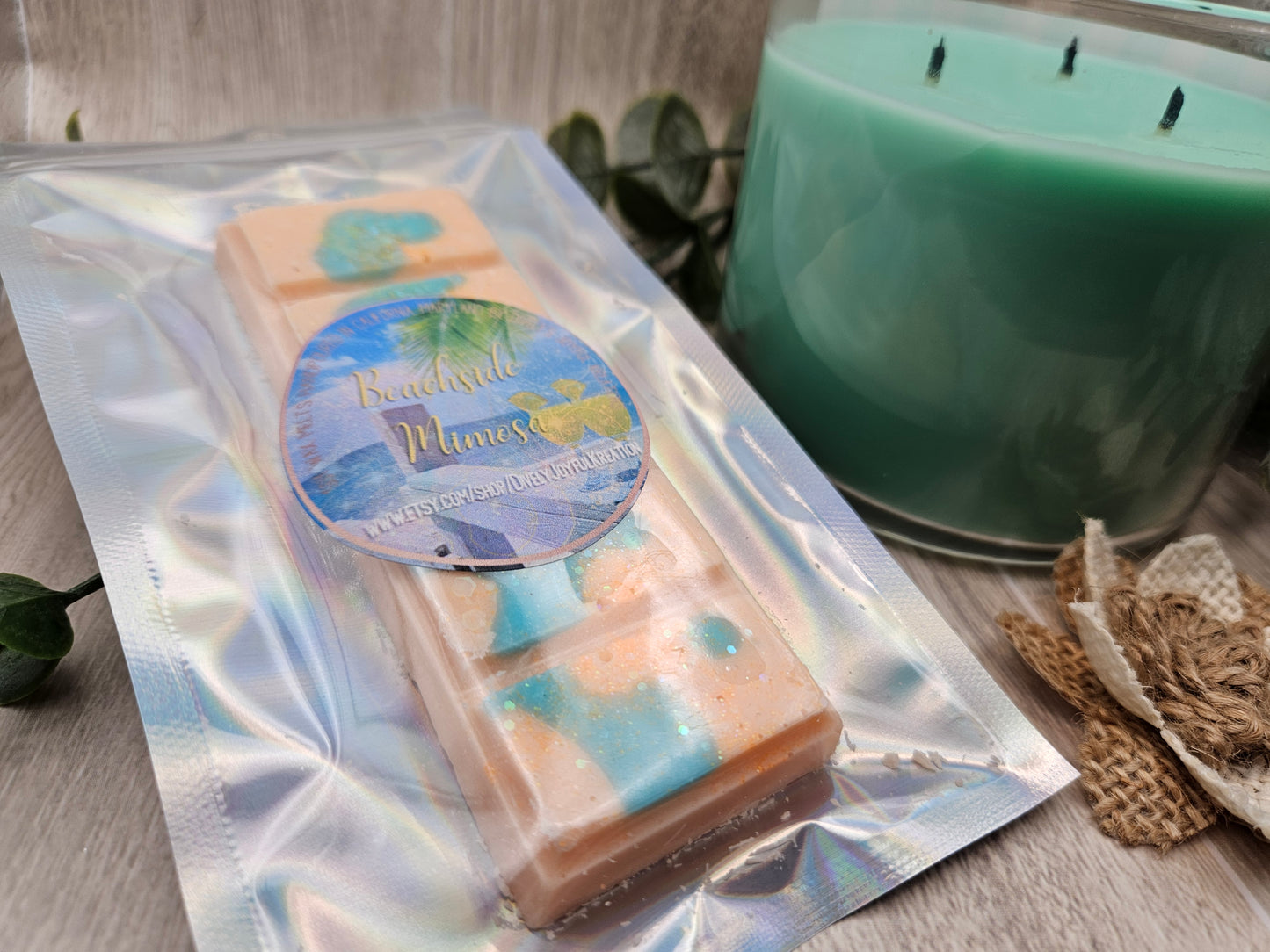 Beachside Mimosa Snap Bar Soy Wax Melt