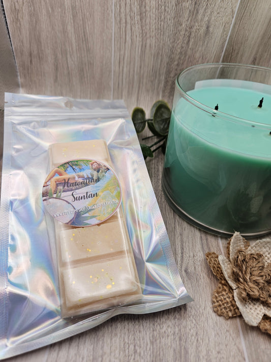 Hawaiian Suntan Snap Bar Soy Wax Melt