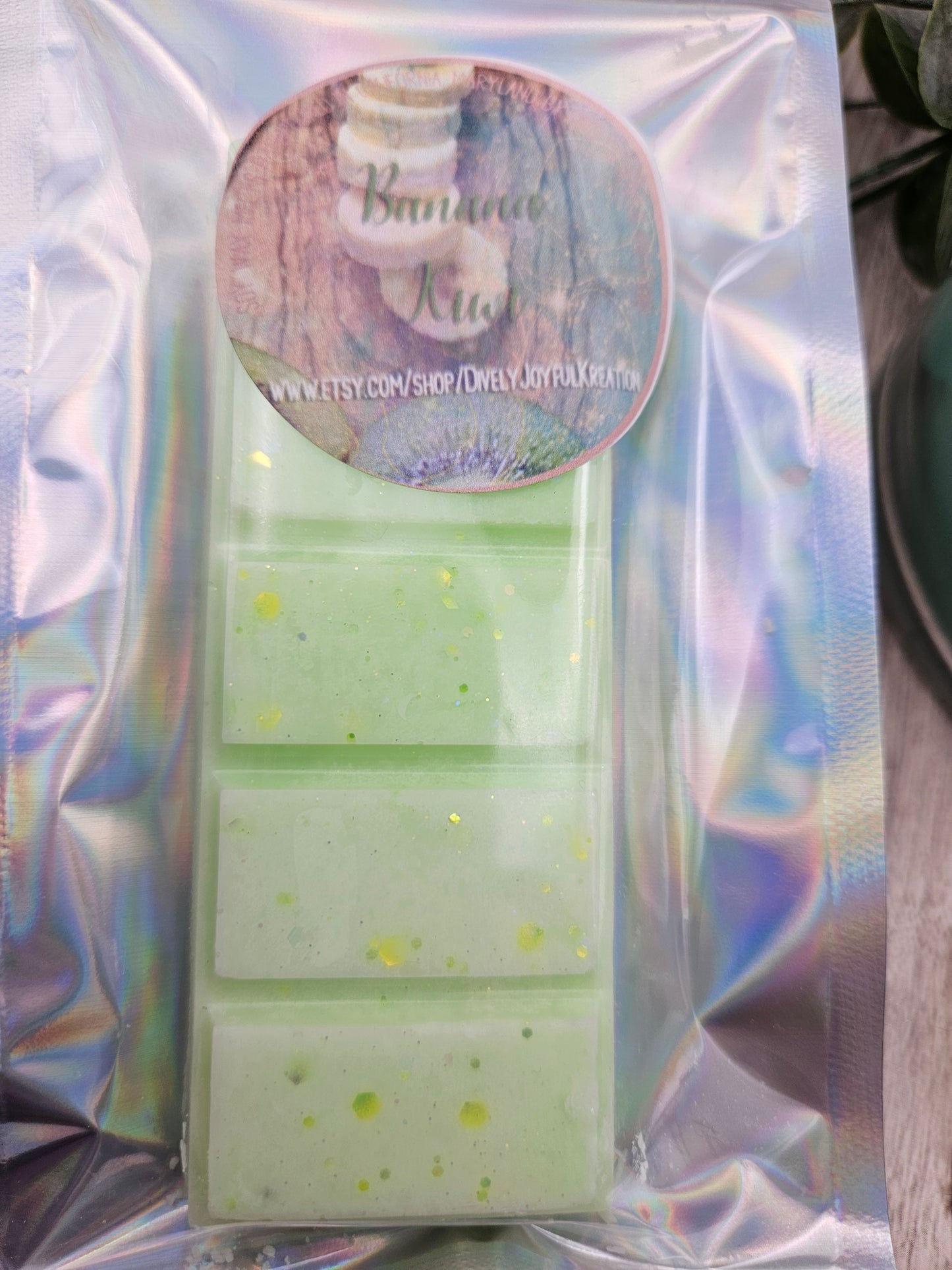 Banana Kiwi Snap Bar Soy Wax Melt