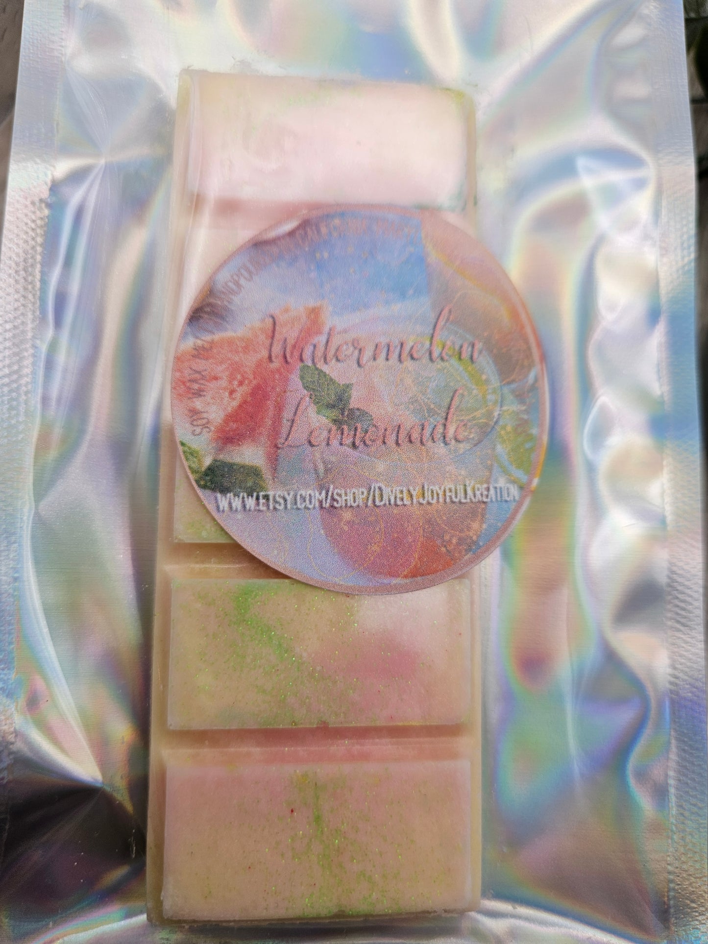 Watermelon Lemonade Snap Bar Soy Wax Melt