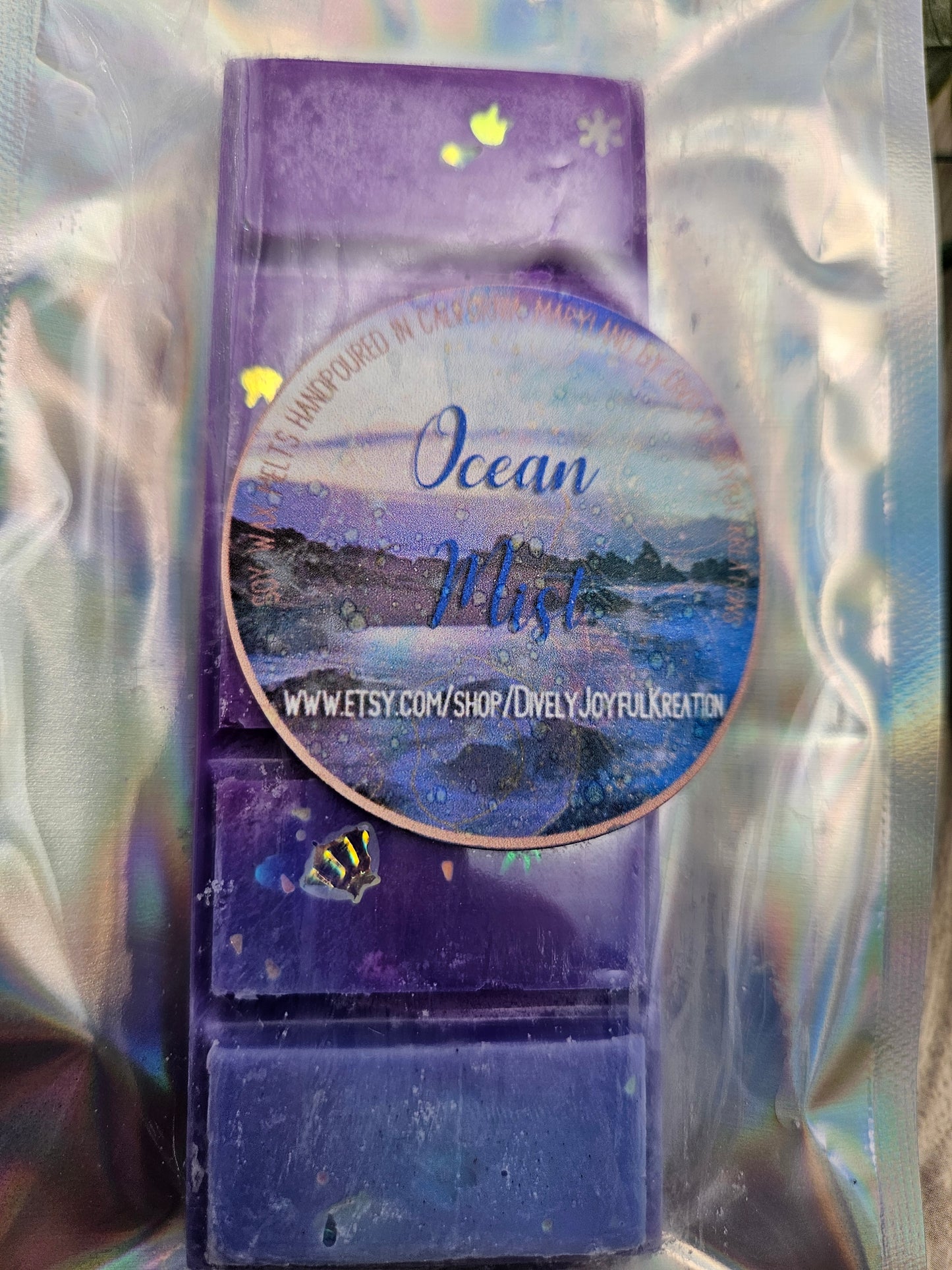 Ocean Mist Snap Bar Soy Wax Melt