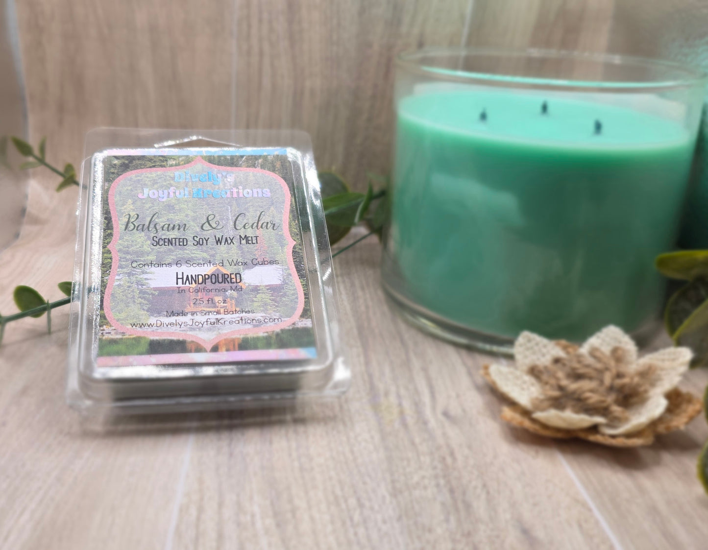 Balsam & Cedar Soy Wax Melt