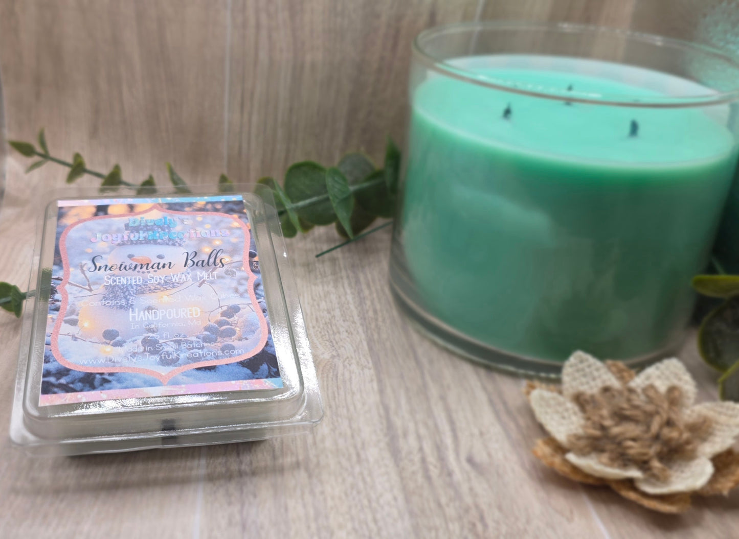 Snowman Balls Soy Wax Melt