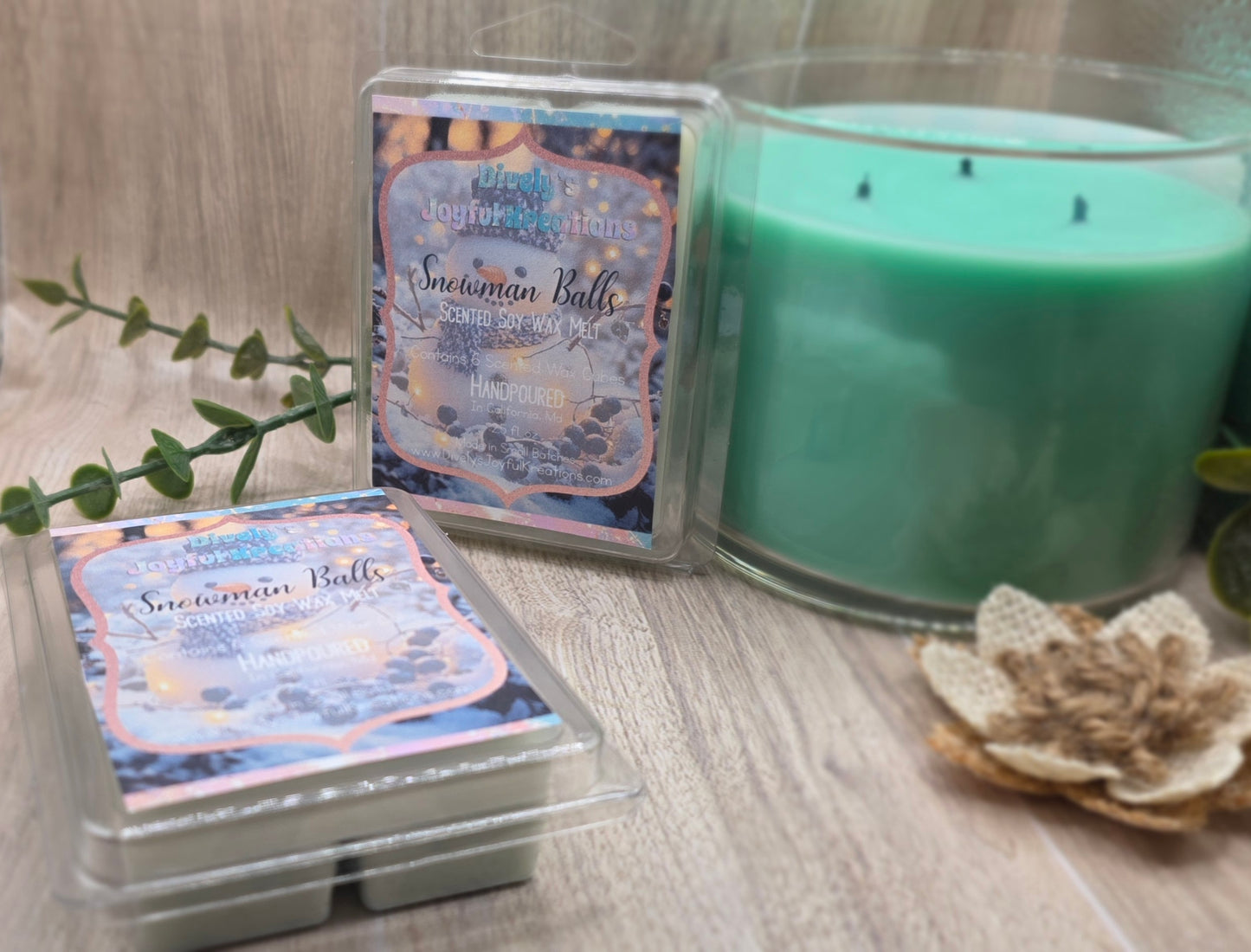 Snowman Balls Soy Wax Melt