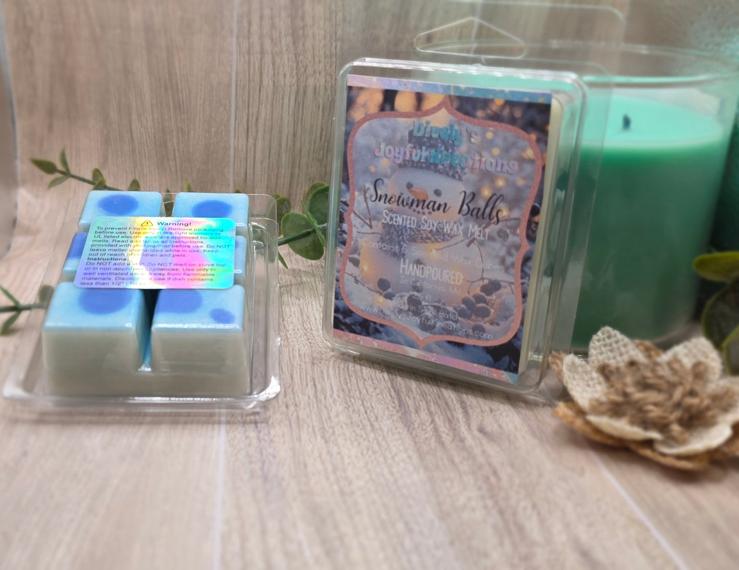 Snowman Balls Soy Wax Melt