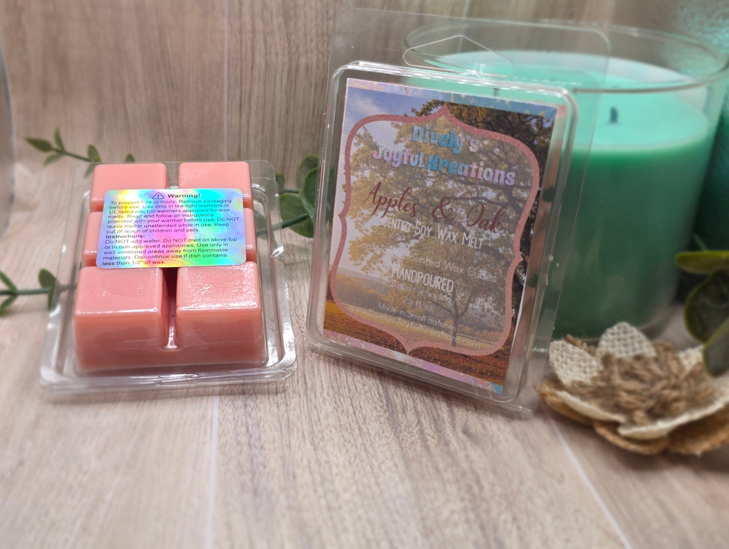 Apples and Oak Soy Wax Melt