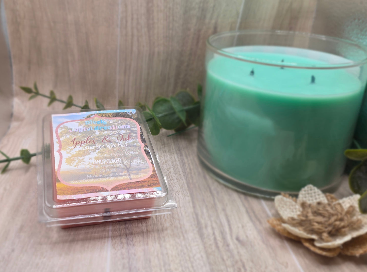 Apples and Oak Soy Wax Melt