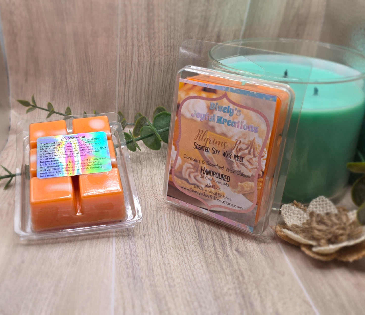 Pilgrims Pie Soy Wax Melt