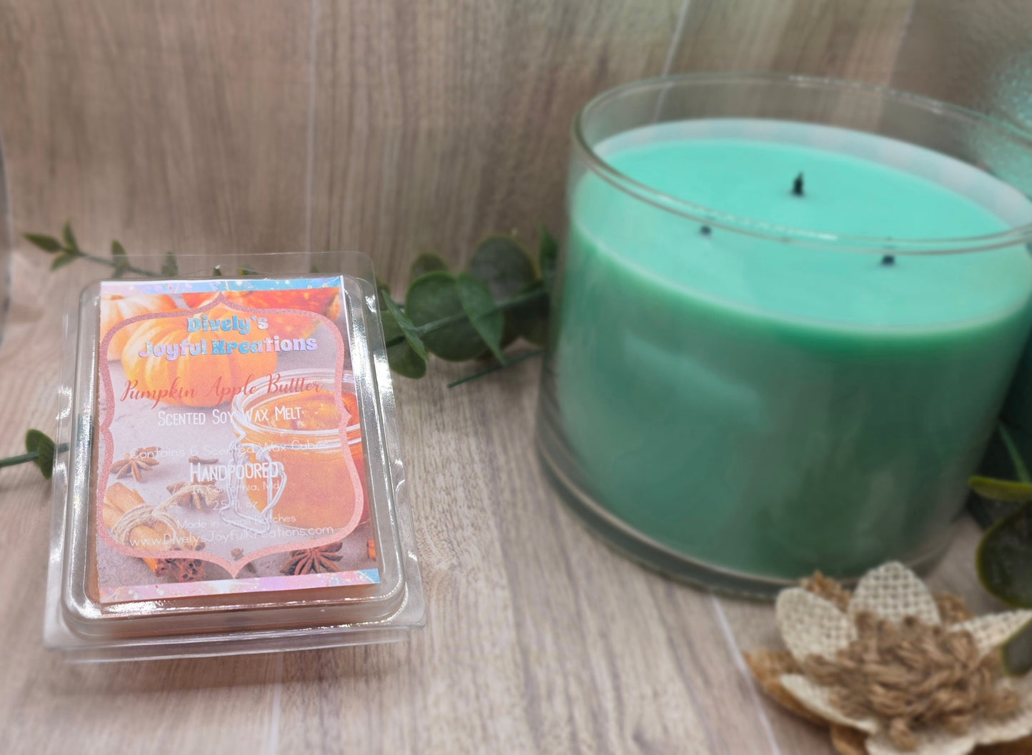 Pumpkin Apple Butter Soy Wax Melt